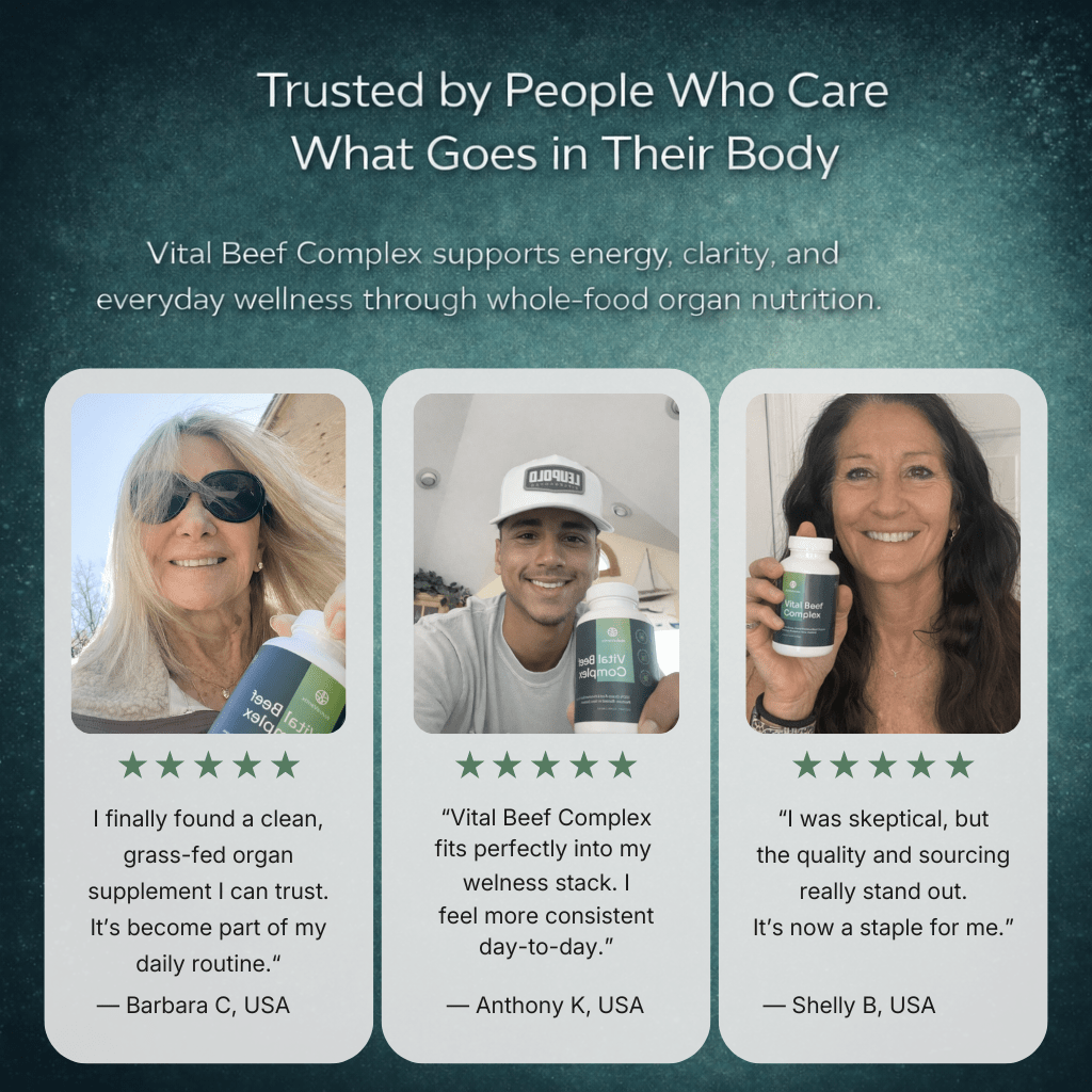 Customer reviews for Vital Beef Complex beef organ supplement